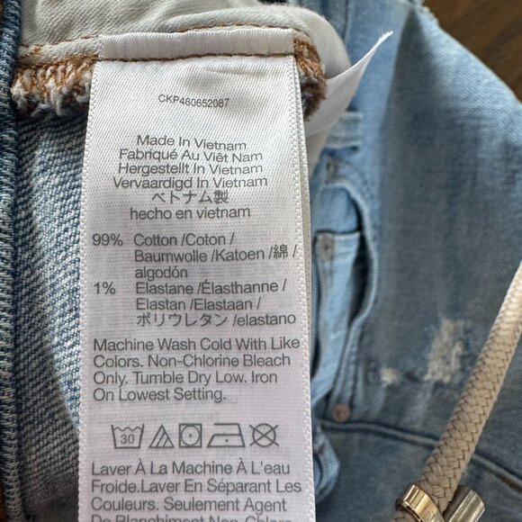 Madewell High-Rise Denim Shorts in Astell Wash - Picture 7 of 7